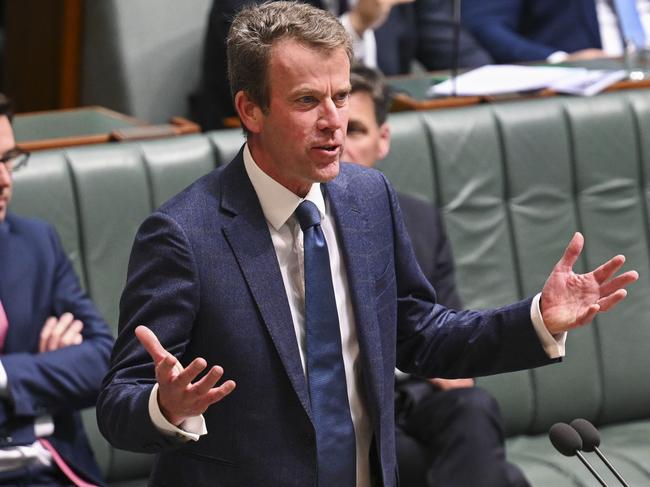 Opposition immigration spokesman Dan Tehan. Picture: NCA NewsWire / Martin Ollman