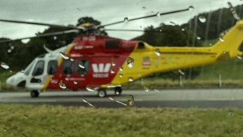 There's been a car crash on the Pacific Motorway at Cumbalum, near Ballina on December 18, 2024. Picture: Facebook