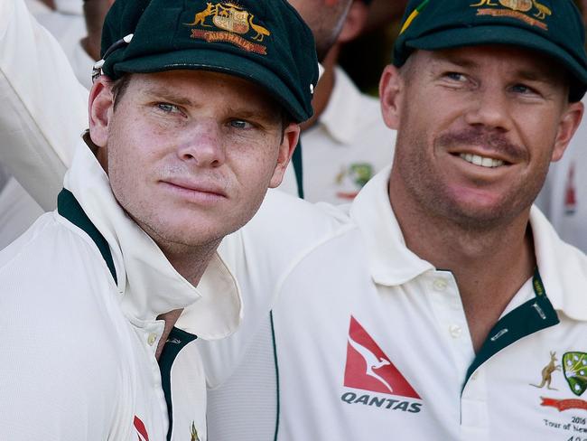 Steve Smith and David Warner have both copped historic bans for their role in the plot. Picture: AFP PHOTO / Marty MELVILLE