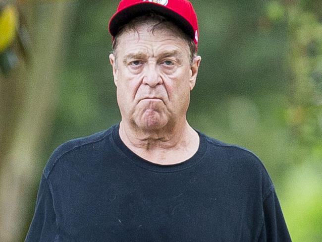 John Goodman was seen out after the cancellation was announced. Picture: Mega