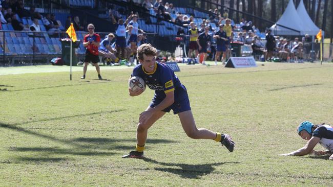 Hunter Robinson smiles as he goes over earlier this season. Picture by Richard Gosling