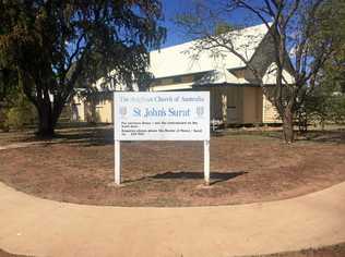 St John's Anglican Church, Surat, will be closing on May 4. Picture: Wendy Newman