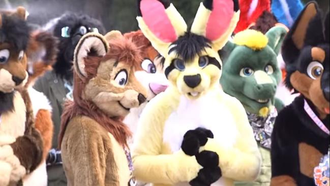 Furries said the reaction to them has been positive. Picture: News Corp Australia