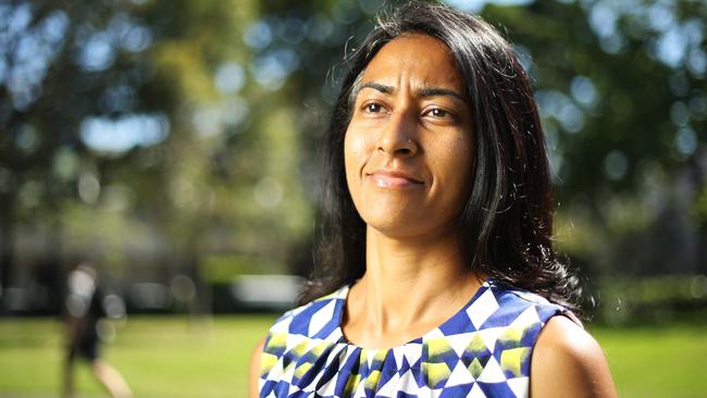 Witness intermediary Rukiya Stein helps with children in the court process. Picture: Tim Hunter