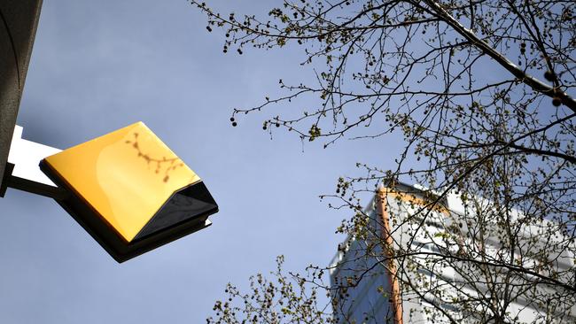 Commonwealth Bank signage. Picture: AAP