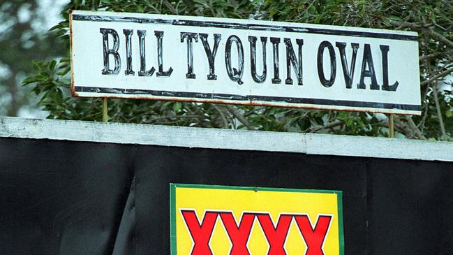 The aptly named Bill Tyquin Oval at Davies Park.