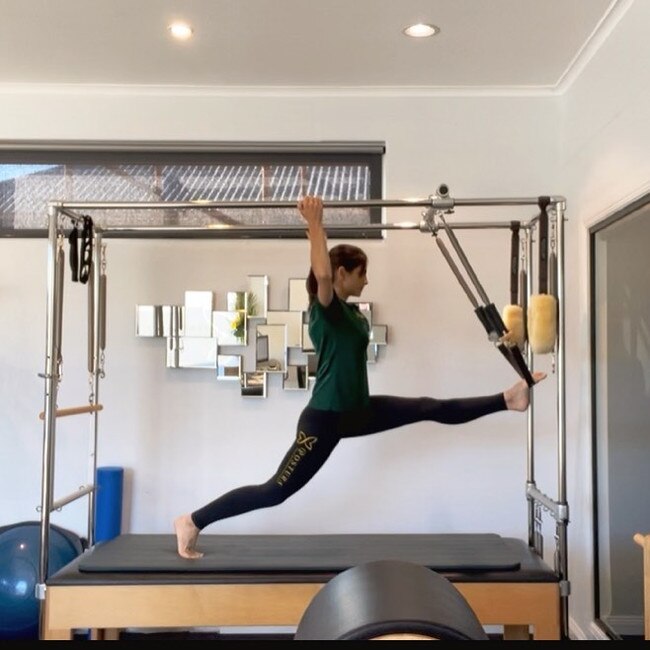 Postura pilates instructor Leila Bastos became even more passionate about women's health after having her own child in 2020.