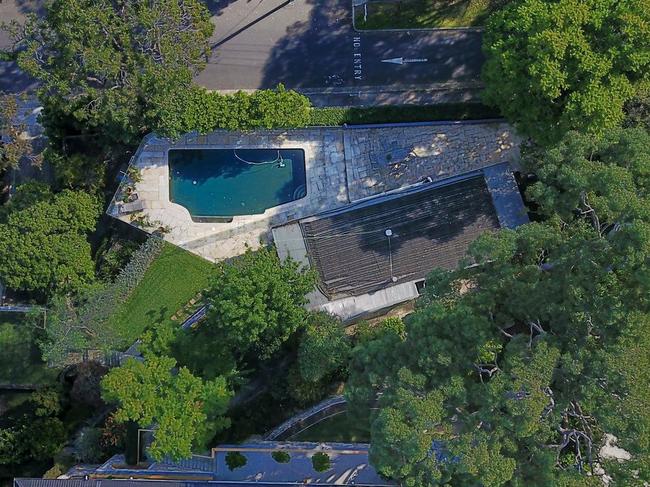 No. 37 Bay St in Mosman is just a pool and cabana.