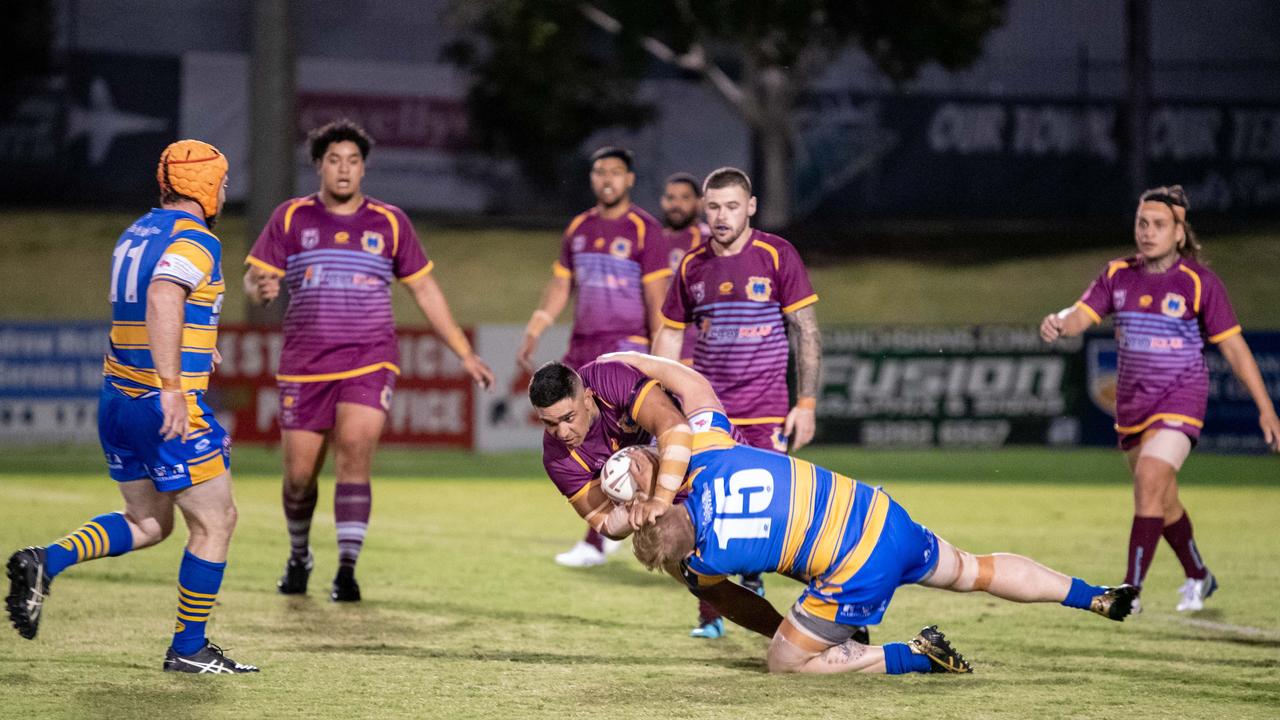 Spectators scattered around the North Ipswich Reserve have enjoyed some superb football in recent weeks. Picture: Bruce Clayton