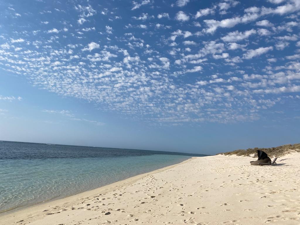 It’s on the shores of one of Australia’s most pristine and secluded coastlines with Ningaloo Reef lapping at its front door. Picture: Catherine Best