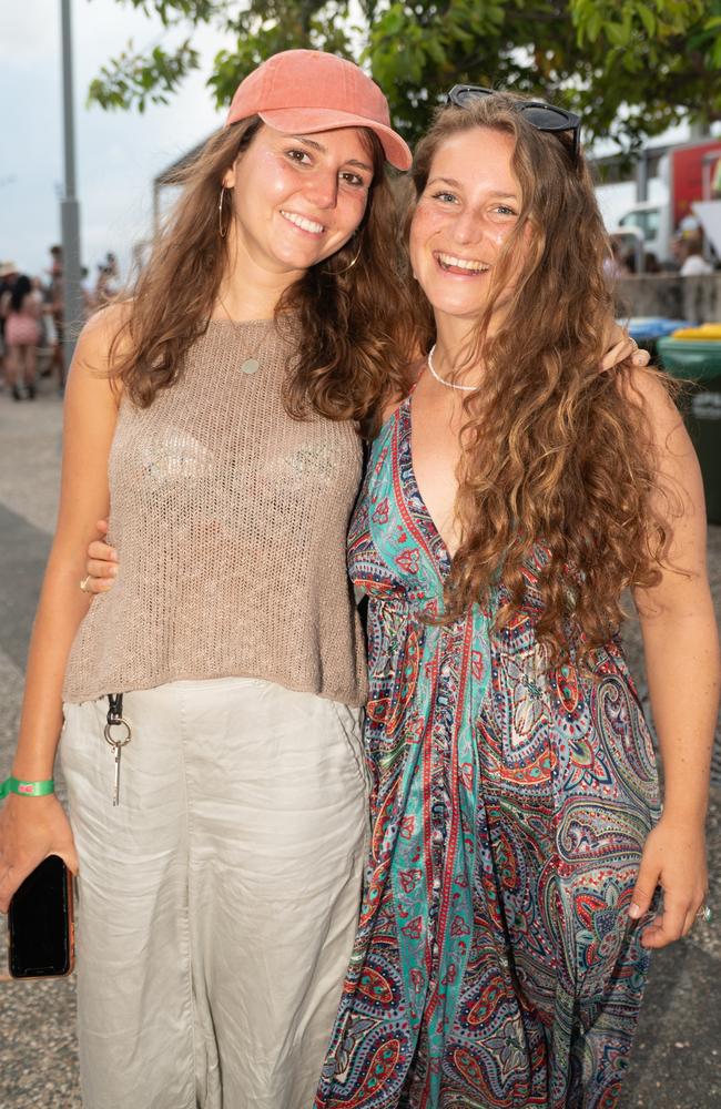 Olga Nabi and Aube Grand at Rhythm on the Reef Saturday 30 September 2023 Picture: Michaela Harlow