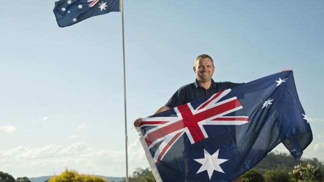 Scott May of the Toowoomba United RSL sub branch. Picture: Kevin Farmer