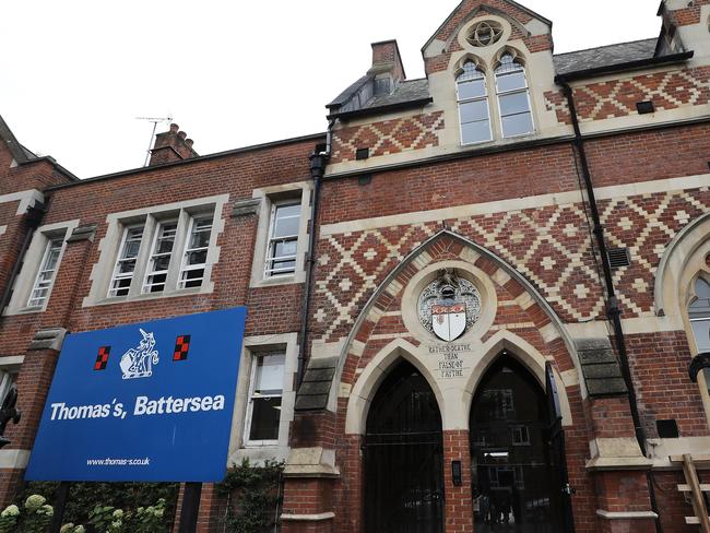 A general view of Thomas's Battersea school in Battersea, England. Picture: Getty