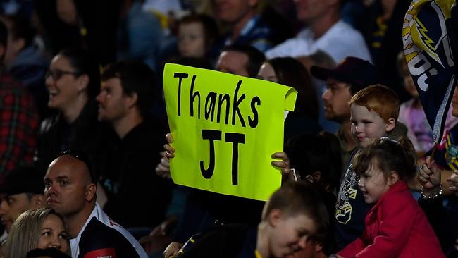 It was a sold out crowd in Townsville. Photo by Ian Hitchcock/Getty Images.