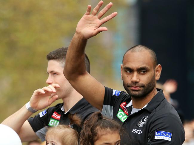 2018 AFL Grand Final Parade. Travis Varcoe. Picture: Mark Stewart