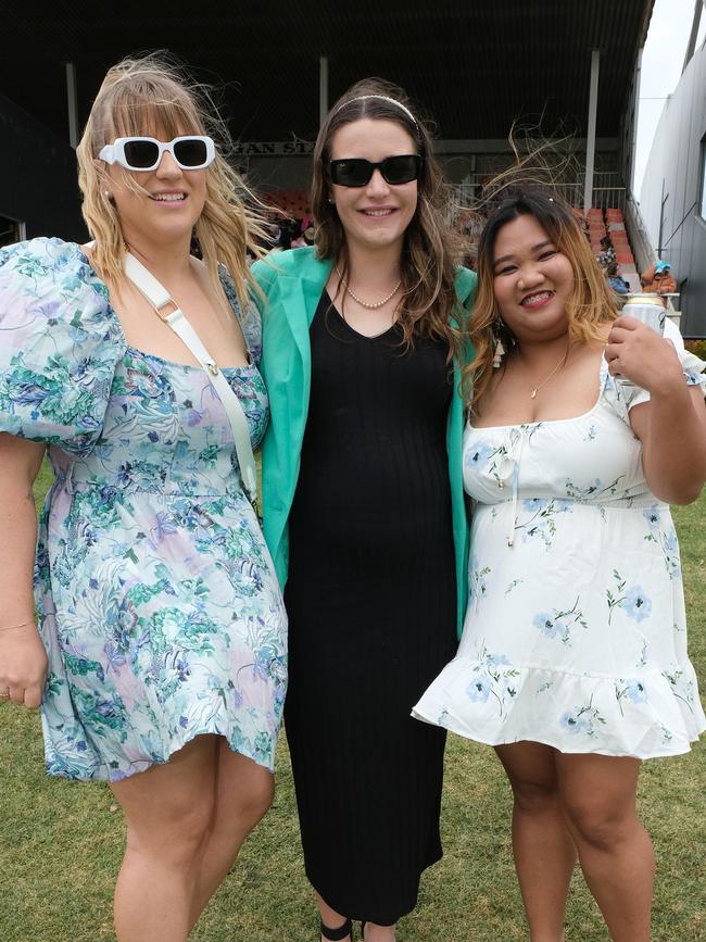 Jade Davies , Siobhan Kelly and Amikku samonte Picture: Mark Wilson