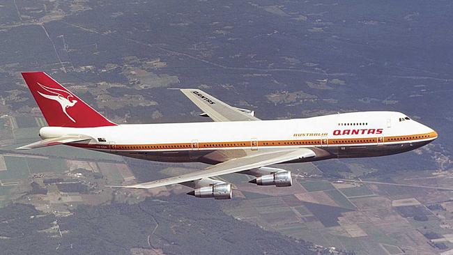 The first Qantas Boeing 747, the ‘City of Canberra’.