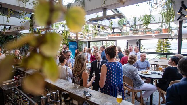 The launch of the "Experience Manly " local tourism organisation, at the Manly Greenhouse on Wednesday. Picture: Experience Manly