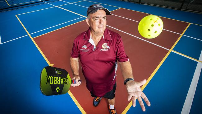 Pickleball player Philip Black, who has launched legal action after being kicked out. Picture: Nigel Hallett
