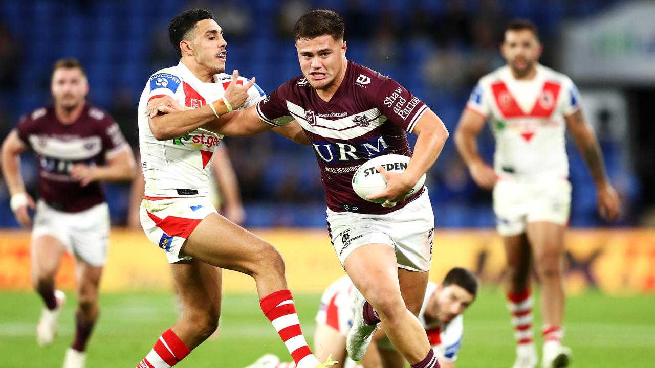 The Sea Eagles have identified talented juniors like Josh Schuster at a young age. Picture: Chris Hyde/Getty Images