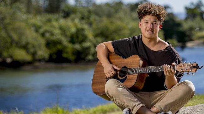 Gold Coast Year 12 student Hudson Faulkner. Picture: Jerad Williams