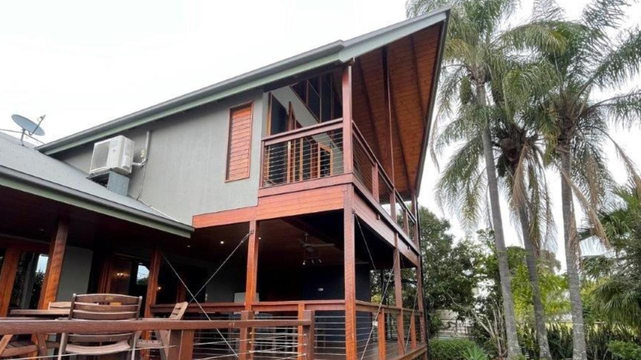 This Murgon home, which resembles a wood cabin in many ways, recently sold for more than $700,000. Picture: Contributed, CoreLogic.