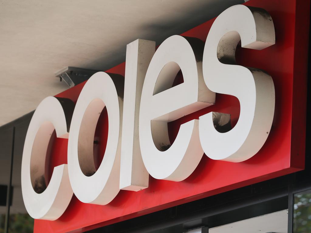 Coles do not permit pets inside their stores, unless they are Assistance Animals. Picture: NCA Newswire / Gaye Gerard.