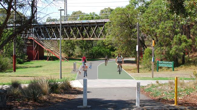 An artist impression of the pathway.