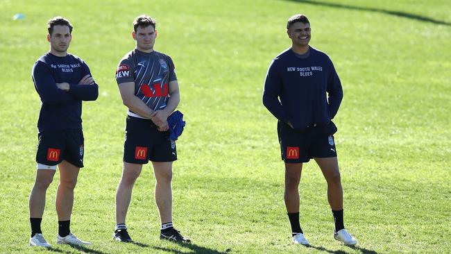 Cameron Murray (L) and Liam Martin (C) have been cleared to play. Picture: Jason McCawley/Getty