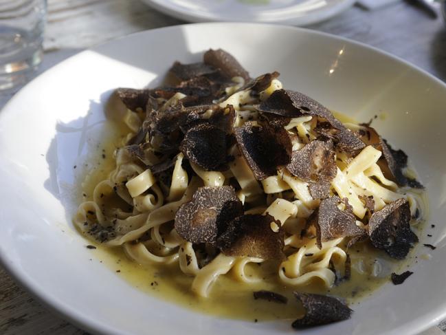 Fettuccine with truffle butter at Capriccio. Picture: supplied