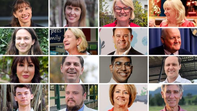 16 candidates across five important marginal electorates took part in the video series.