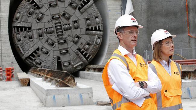 Premier Chris Minns, left, and Transport Minister Jo Haylen. Picture: John Appleyard