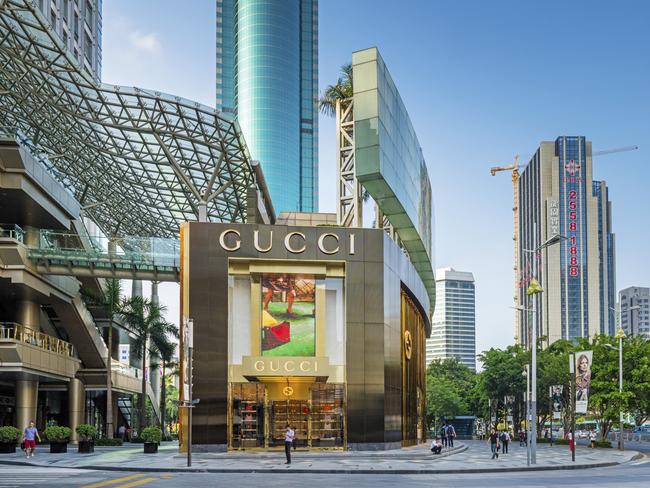 Gucci Flagship Store in Shenzhen, China. Picture: iStock