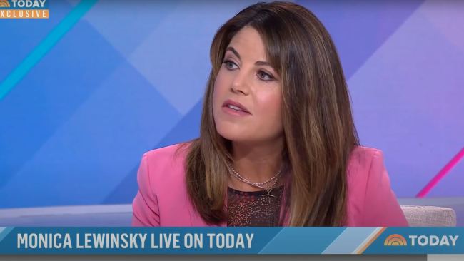 Monica Lewinsky on Today. Picture: NBC