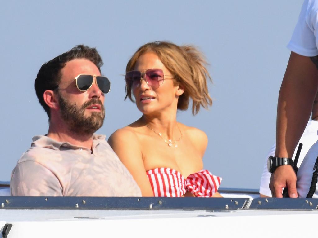 Ben Affleck and Jennifer Lopez are seen on July 28, 2021 in Amalfi, Italy. Source: Getty (Photo by MEGA/GC Images)