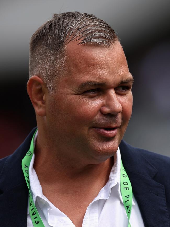 Sea Eagles coach Anthony Seibold. Picture: Cameron Spencer/Getty