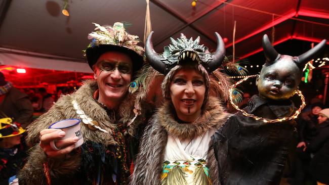 Mid Winter Festival from the Ranelagh Recreation Grounds. Dale and Shelley Freeman. Picture Zak Simmonds