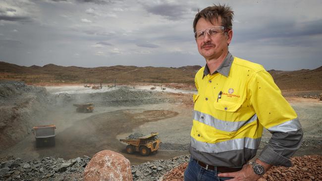 Patriot Metals chairman Ken Brinsden. Picture: Colin Murty