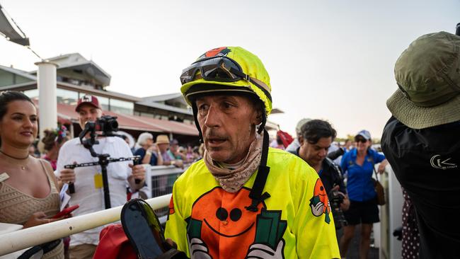 Paul Shiers winner of Darwin Cup at the 2023 Darwin Cup. Picture: Pema Tamang Pakhrin