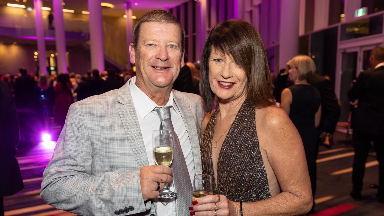 Ross Witherspoon and Debbie Bowman-Sullivan at the 54th Sports Star of the Year Awards at RACV Royal Pines. THE PULSE . Picture: Celeste Humphrey