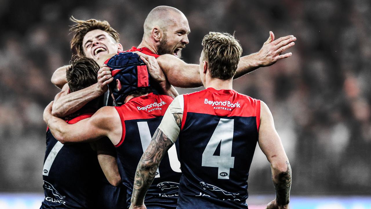 Melbourne is into the AFL Grand Final for the first time since 2000.