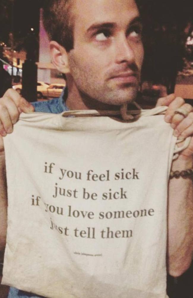 But he can also show his feminine side. He’s too good at showing his feminine side according to some women. Picture: Facebook