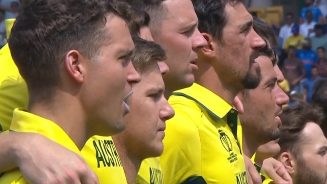 Adam Zampa kept his lips sealed. Photo: Fox Sports