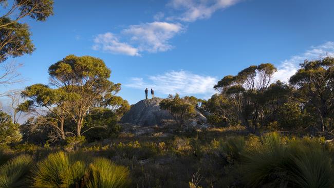 A vantage point on the wukalina Walk. Picture: Tourism Tasmania