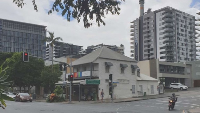 The heritage Malouf corner store building.