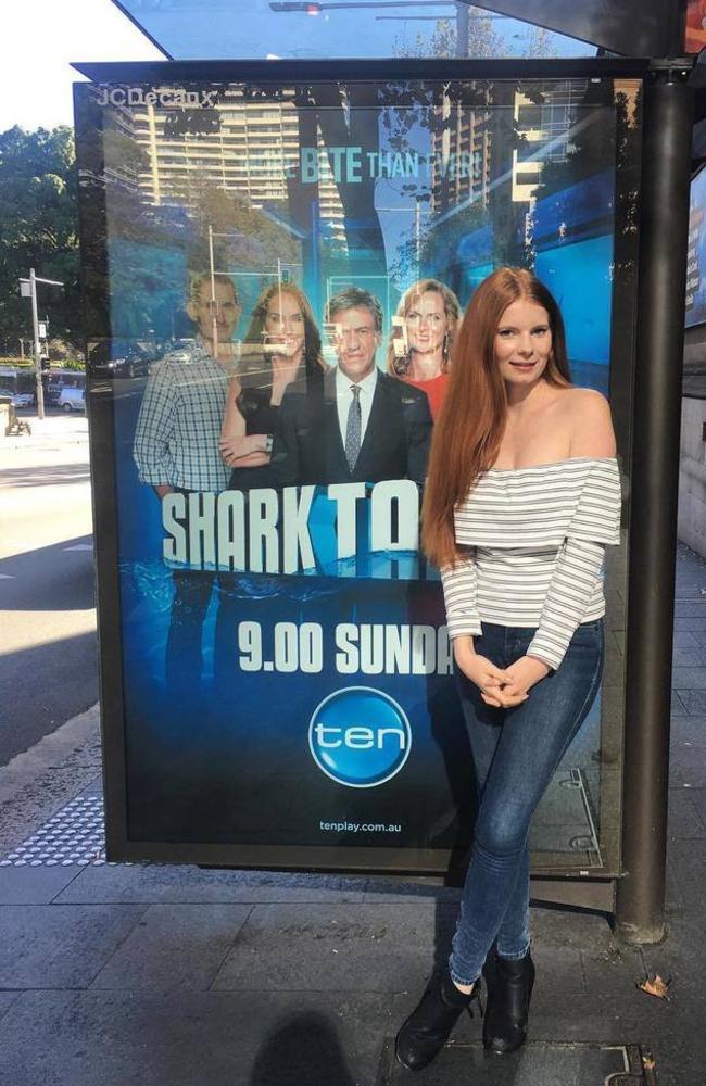 Ms Purkis appeared on Shark Tank in 2016. Picture: Twitter