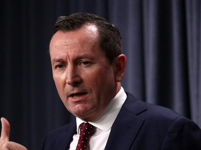 WA Premier Mark McGowan. Picture: Colin Murty