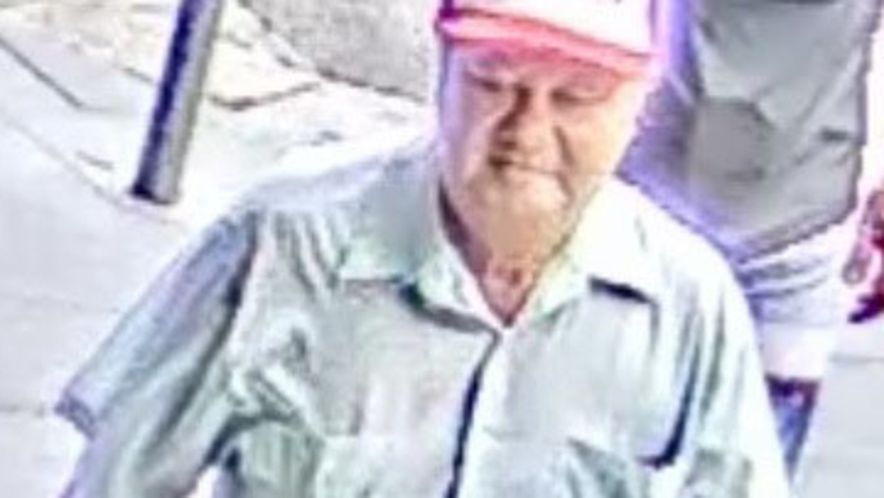 CCTV image of a man police say they want to talk to in relation to alleged sexual touching incidents outside Sydney’s Broadway shopping centre. Picture: NSW Police