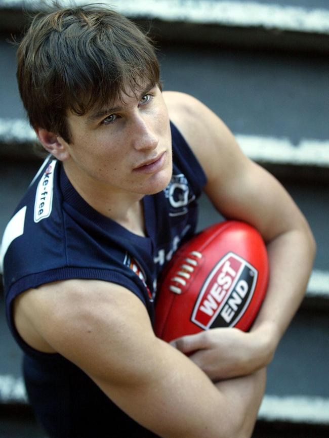 Ryan Griffen as a South Adelaide junior.