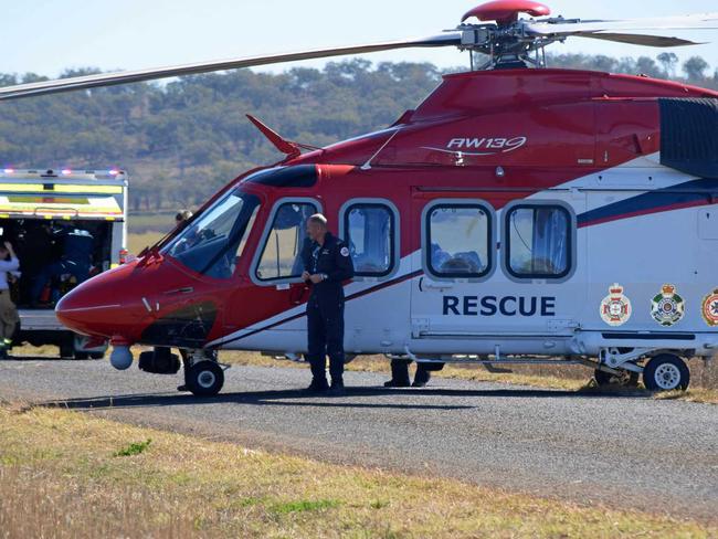 A man was killed in a crash at Goomeri on Saturday afternoon. Picture: Supplied